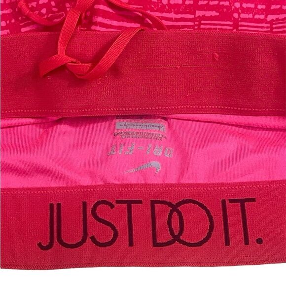 Nike Dri Fit Pink and Orange Cropped Leggings Size Large - Picture 4 of 7